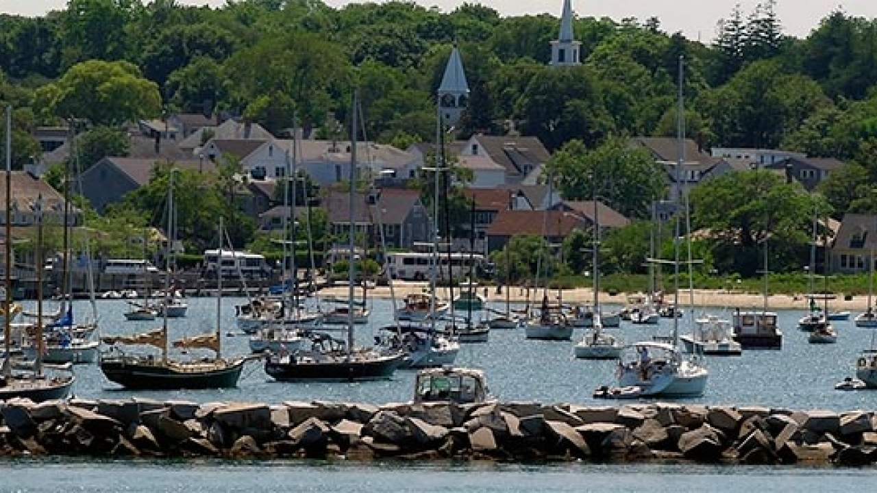 town harbor boats